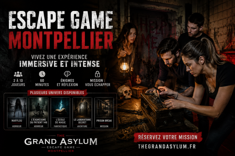 meilleur escape game Montpellier