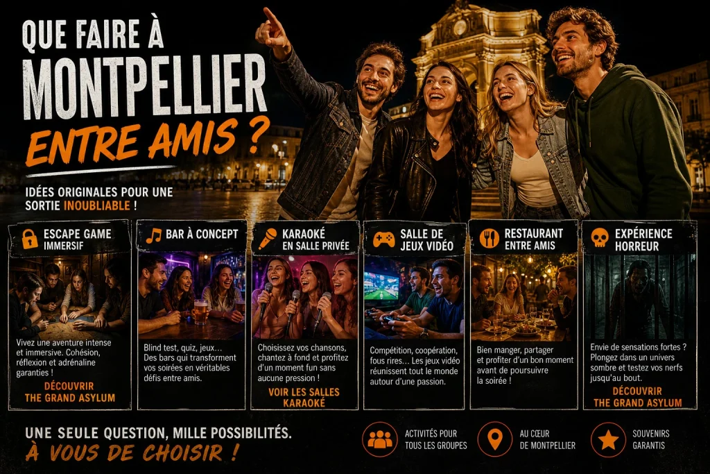 Que faire à Montpellier entre amis